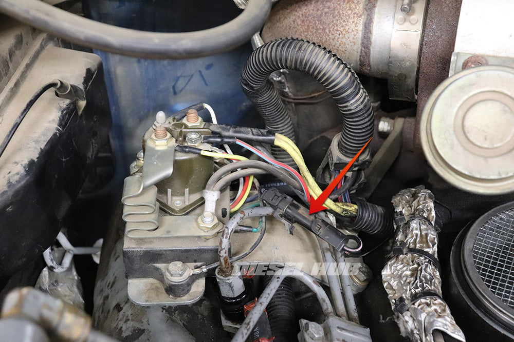 7.3L IDI Diesel Glow Plug Module Wait-to-Start Light Connector Set