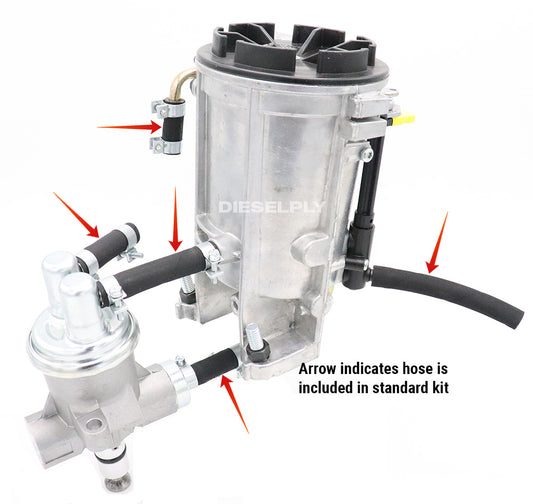 7.3 Power Stroke Fuel Bowl & Fuel Pump Hoses